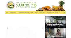 Desktop Screenshot of comerciojustocr.org